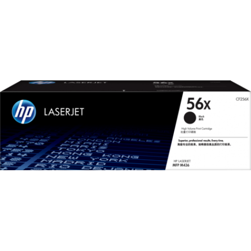 Картридж лазерный HP CF256X, 56X  для HP LaserJet M436dn/ M436n/M436nda, 13700 стр., увеличенная ёмкость, черный,