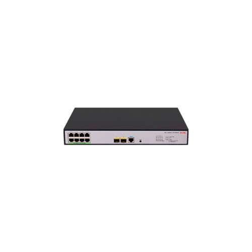 Коммутатор H3C S1850V2-10P-HPWR-EI L2 Ethernet Switch with 8*10/100/1000BASE-T PoE+ Ports (AC 125W) and 2*1000BASE-X SFP Ports,(AC)