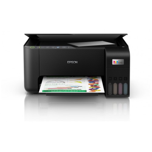 МФУ струйное цветное Epson L3251 C11CJ67413, до 33 стр/мин (10 стр/мин ISO), А4, печать фотографий, WIFI, no ADF (черный