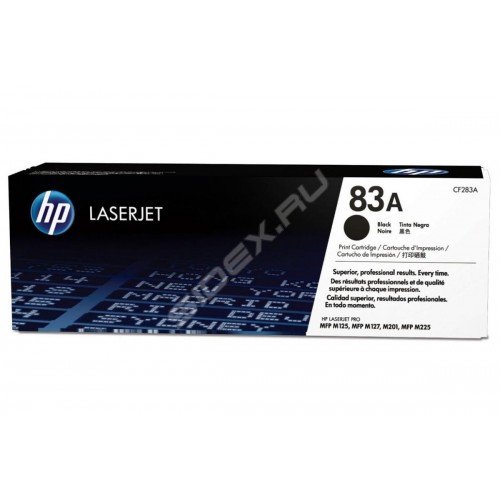 Картридж HP CF283A LaserJet Pro MFP M125nw, MFP M127fw (1500стр.) 83A