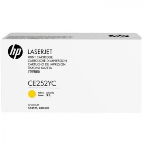 Картридж HP CE252YC, желтый