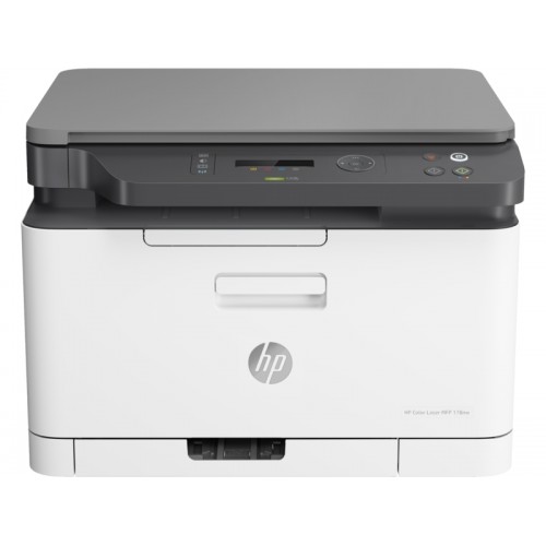 МФУ лазерное цветное HP Color Laser MFP 178nw 4ZB96A, ЧБ 18 стр/мин, цвет 4 стр/мин, 64 MB, USB 2.0,  Ethernet, WIFI