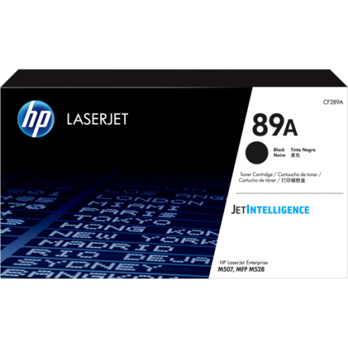 Оригинальный лазерный картридж HP CF289A LaserJet 89A, черный, 5000 стр.