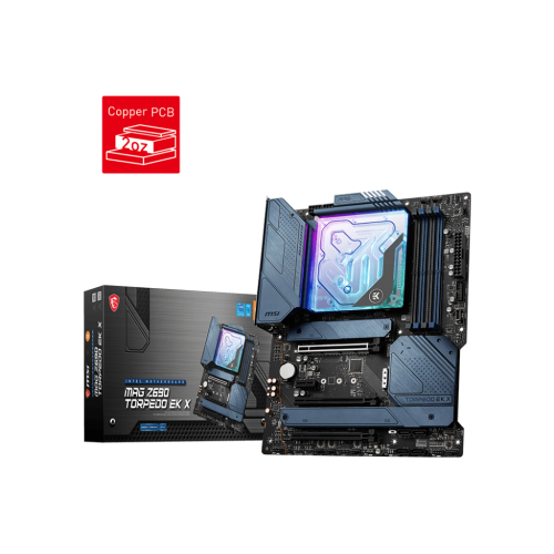 Материнская плата MSI MAG Z690 TORPEDO EK X LGA1700 iZ690 4xDDR5 6xSATA3 RAID 4xM.2 HDMI DP ATX