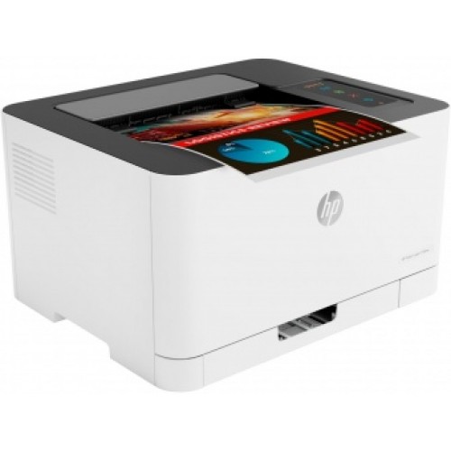 Принтер лазерный цветной HP Color Laser 150nw 4ZB95A, ЧБ 18 стр/мин, цвет 4 стр/мин, USB 2.0, Ethernet, 64 MB