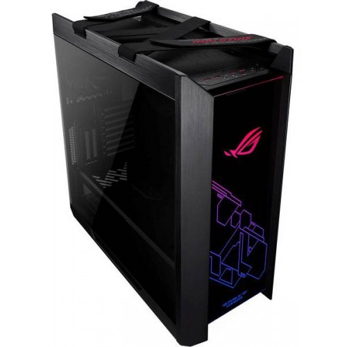 Кейс ASUS ROG STRIX HELIOS GX601, ATX/micro ATX/Mini ITX/EATX, USB 3.1, 3x120mm, AURA Sync, без БП, Черный