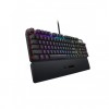 Игровая клавиатура ASUS RA05 TUF GAMING K3//RD/RGB/Aura Sync/переключатели трех типов: Blue, Brown и Red,90MP01Q0-BKRA00