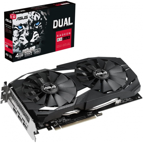 Видеокарта ASUS AMD Radeon RX 560 GB GDDR5 128-bit HDMI 2xDP HDCP DUAL-RX560-4G